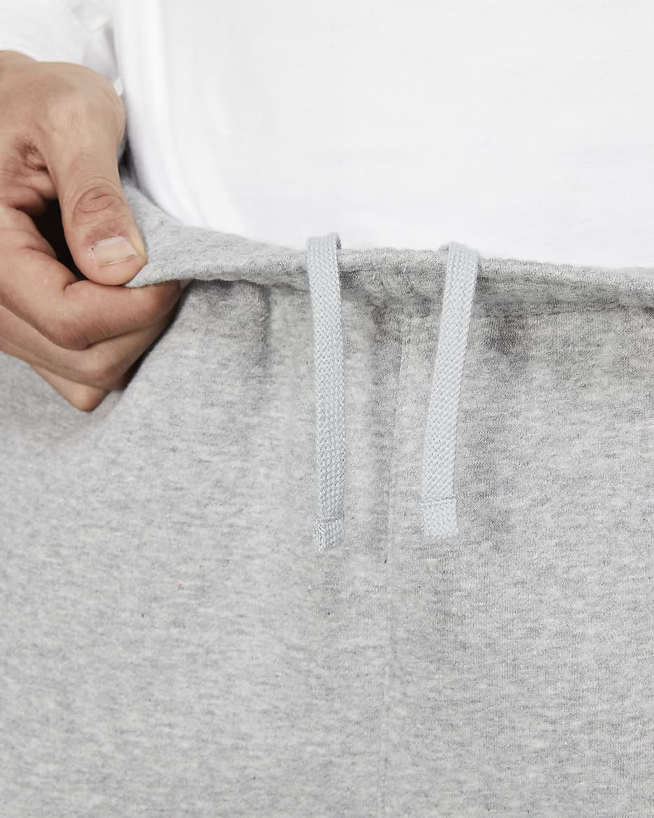 Nike club fleece pants grey sale